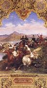 Horace Vernet The Battle Below the hills of Affroun France oil painting artist